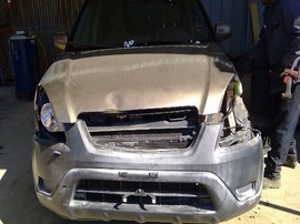 2004 HONDA CR-V, GOLD,EX,2.4L, AWD.  A25076